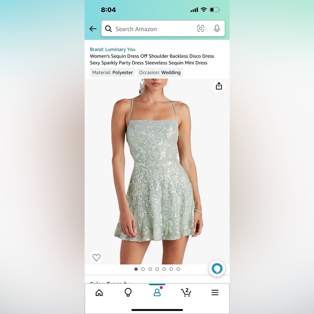 Sparkly dress